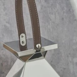 Metal & Glass Lantern -Home Decor Shop 30983192 alt02