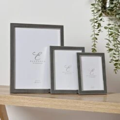 Elegance Faux Shagreen Photo Frame -Home Decor Shop 30984036 alt09