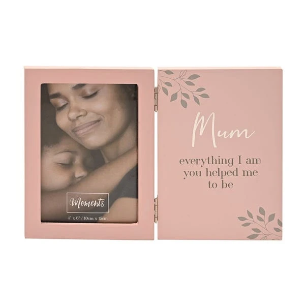 Moments Mum Pink Photo Frame 1 Moments Mum Pink Photo Frame