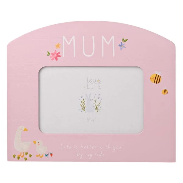 Mum Arched Pink Photo Frame 1 Mum Arched Pink Photo Frame