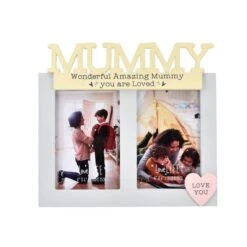 Mummy Double Photo Frame